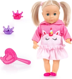 Puppe Emma mit Geräuschen und Zubehör 33 cm
