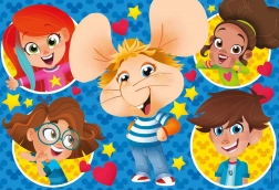 Clementoni Puzzle Mäuserich Gigio MAXI 24 Teile