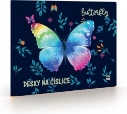 Zahlenordner Schmetterling für die erste Klasse