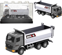 Metallmodell Kipp-Lkw HUINA 1:80 silber