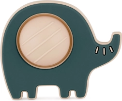 Petite&Mars Silikonspielzeug und Beißring Elefant Edwin dusty rose 6m+