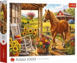 Puzzle Pferd auf dem Bauernhof 1000 Teile