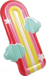 Aufblasbare Luftmatratze Regenbogen-Wölkchen 175 × 117 cm