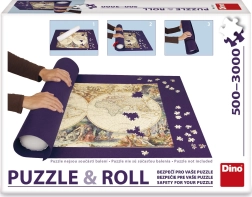 Rollbare Puzzle-Unterlage DINO 500–3000 Teile (164 × 100 cm)