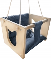 Holzschaukel für Kinder Katze