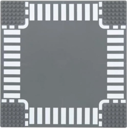 PLEJO Unterlage mit Straße 25 × 25 cm