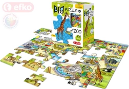 EFKO Baby Puzzle BIG „Im Zoo“ – große Teile 24 Teile - 1 Stück