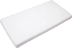 Timboo Soft Bambus-Spannbettlaken 40 × 90 cm, weiß