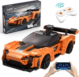 Bausteinset CaDA RC Sportwagen BLAZE CAR, orange, Dual Mode, 295 Teile