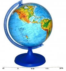 Geographischer Globus 16 cm