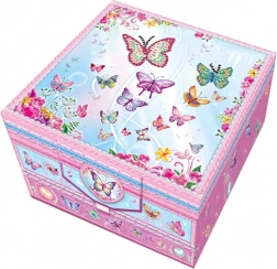 geheimes zweiteiliges Briefpapier‑Set mit Zierfeder