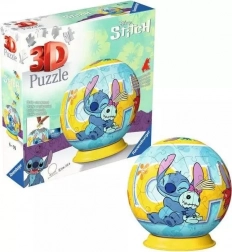 3D-Puzzle Kugel DISNEY Stitch 72 Teile auf Sockel