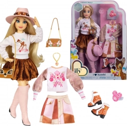 Disney ILY 4Ever Modepuppe inspiriert von Bambi mit Zubehörset 30 cm