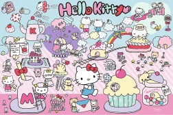 Puzzle Entdecke die Welt Hello Kitty 300 Teile