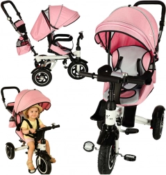Kinder Dreirad Trike Fix V3 mit Drehbarem Sitz und Verdeck