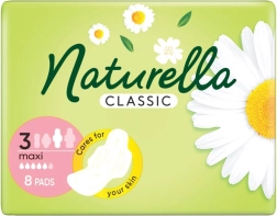 Naturella Classic Hygieneeinlagen Maxi, 8 Stk.