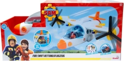Feuerwehrmann Sam großes interaktives Rettungsflugzeug mit Figur und Zubehör