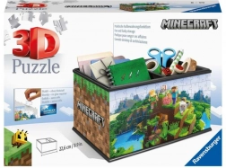 Ravensburger 3D Puzzle MINECRAFT Aufbewahrungstruhe (108 Teile)