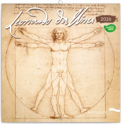 Notizkalender Leonardo da Vinci 2026