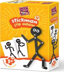 ART Puzzle Spiel für Kinder Stick Man
