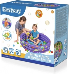 Aufblasbarer Kinderpool mit Bällen Intergalactic 1,02 m x 25 cm