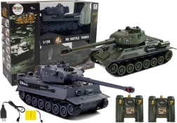 Set aus 2 RC-Panzern 1:28 T-34 und TIGER 103