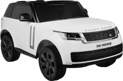 Elektrisches Kinderauto Range Rover 4x4 mit Display und Fernbedienung – Weiß