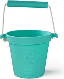 Silikoneimer für den Strand BIGJIGS TOYS – türkis