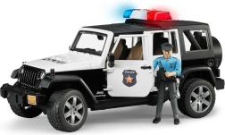 Bruder Jeep Wrangler Rubicon Polizei mit Figur