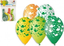 Aufblasbare Ballons Dinosaurier 5 Stk.