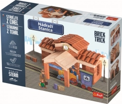 Bauset BRICK TRICK Bahnhof XL