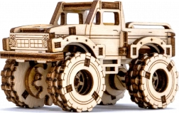 Holz-3D-Puzzle – Monstertruck-Modell