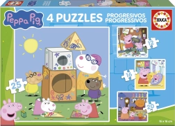 Puzzle-Set PEPPA PIG 4-in-1 (12, 16, 20, 25 Teile) EDUCA