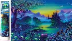 Norimpex Diamantenmalerei Geheimnisvolle Burg 30x40 cm