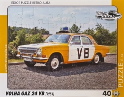 RETRO-AUTA Puzzle Wolga GAZ 24 VB 40 Teile