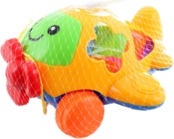 Formenbox Flugzeug – Plastikspielzeug für Kinder ab 3 Jahren