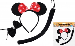 Set Karneval - Maus Schwarz