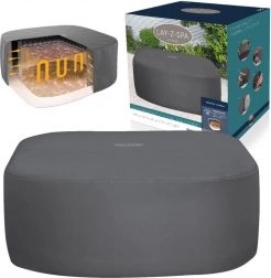 Thermoabdeckung für quadratische Whirlpools Bestway Lay-Z-Spa EnergySense