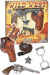 Cowboy-Set mit Handschellen