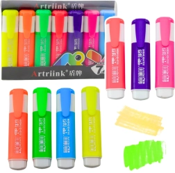 Satz von 7 Neon-Marker