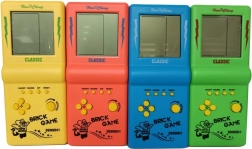 Digitale Taschenkonsole – fallende Würfel