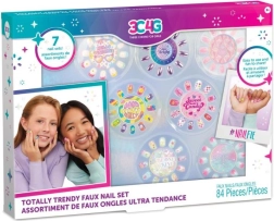 Set von falschen Nägeln Totally Trendy