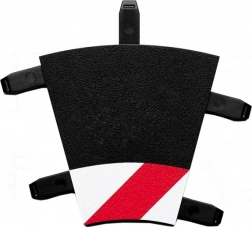 Innere Randstreifen für Kurve 1/30° für Slotcarbahnen CARRERA Evolution, Digital 132 und Digital 124