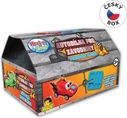 Modelliermasse Autowerkstatt für Rennfahrer