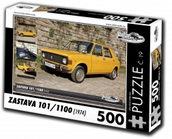 Retro-Autos Puzzle Zastava 101/1100 (1974) – 500 Teile