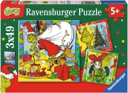 Ravensburger Puzzle Grinch 3x49 Teile