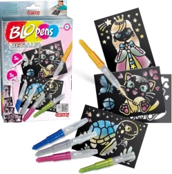 Blopens metallische Blasstifte, Set mit 8 Stück