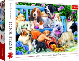 Puzzle Hundepark 1000 Teile