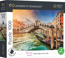 Puzzle TREFL UFT Romantic Sunset: Rialtobrücke in Venedig, 1000 Teile