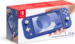 Nintendo Switch Lite blaue Spielkonsole